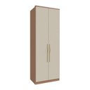 Ver imagem 1 de Guarda Roupas Modulado 2 Portas 3 Gavetas 841mm Setiba Plus Rimo Carvalho/palha
