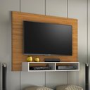 Ver imagem 4 de Painel para Tv até 43 Polegadas Eros e Suporte para Tv Notável Móveis Freijó/off White