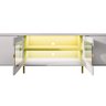 Rack Sala de Estar Led Juquehy Off White com Naturalle Bechara - 3