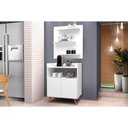 Ver imagem 1 de Conjunto Painel e Aparador Cantinho do Café Suiça Branco