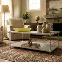 Ver imagem 6 de Mesa Centro Mdf Cinza Sala Mesinha Sofa Industrial Pequeno Rustica Moderna Retangular Baixo Pequena