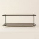 Ver mais imagens de Mesa Centro Mdf Cinza Sala Mesinha Sofa Industrial Pequeno Rustica Moderna Retangular Baixo Pequena