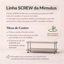 Ver imagem 3 de Mesa Centro Mdf Cinza Sala Mesinha Sofa Industrial Pequeno Rustica Moderna Retangular Baixo Pequena