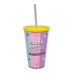 COPO CANUDO COM GELO MELHORES AMIGAS - 1
