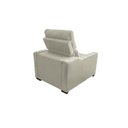 Ver imagem 5 de Poltrona Do Papai Reclinável Retrátil Veludo Bege Claro Isabelle 2 Almofadas de Brinde