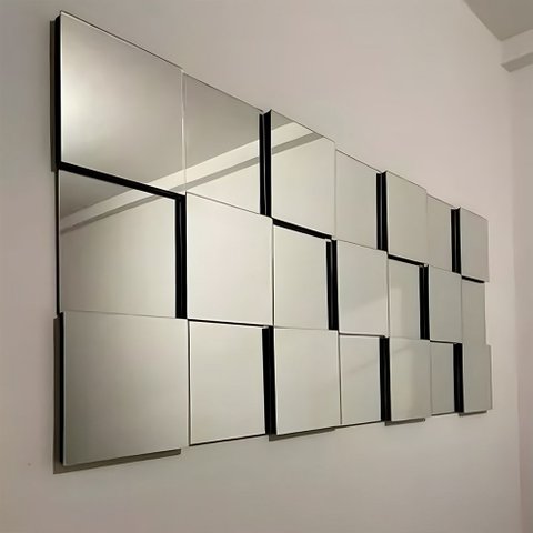 Espelho Decorativo Liverpool Lapidado 3d Sala Escritório