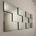 Ver imagem 1 de Espelho Decorativo Liverpool Lapidado 3d Sala Escritório