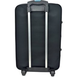 Mala Média 23kg Anac Rodinhas Resistente Village Viagem Rígida - Preto - 4