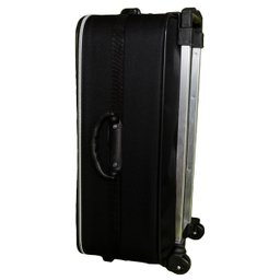 Mala Média 23kg Anac Rodinhas Resistente Village Viagem Rígida - Preto - 11