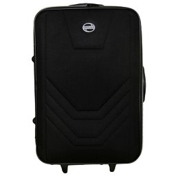 Mala Média 23kg Anac Rodinhas Resistente Village Viagem Rígida - Preto - 1