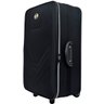 Mala Média 23kg Anac Rodinhas Resistente Village Viagem Rígida - Preto - 5