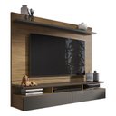 Ver imagem 2 de Painel para Tv Home Suspenso Ambiente Noruega Freijó Grafite Perolizado - Móveis Leão