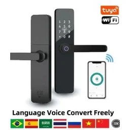 Fechadura inteligente biométrica wifi tuya app - 3