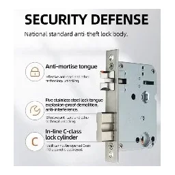 Fechadura inteligente biométrica wifi tuya app - 2