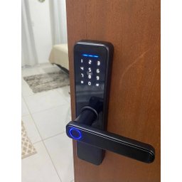 Fechadura inteligente biométrica wifi tuya app - 1