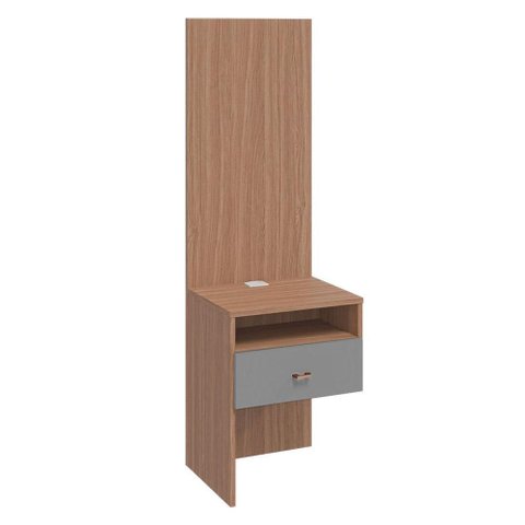Modulo Lateral em L Setiba Plus Rimo Carvalho/fendi