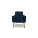 Ver imagem 1 de POLTRONA NINA DECORATIVA SALA E ESCRITORIO:azul marinho