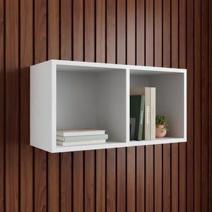 Nicho Suspenso Multiuso 2 Repartições Branco