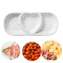 Ver imagem 3 de Petisqueira Travessa Coração de Cerâmica Branca Class Home 12×28,5×3,5cm