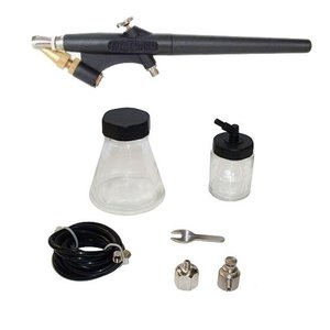 Kit Aerógrafo 50 PSI Tipo Caneta c/ 6 Peças 9MV EDA