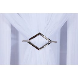 Cortina Voil Com Forro Microfibra Sala E Quarto 8,00 x 2,50 - Branco - 3