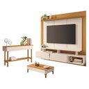 Ver imagem 1 de Home Suspenso Zenith Off White Cinamomo com Mesa de Centro Liz e Aparador Fiero Off White Cinamomo