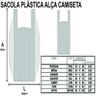 Sacolas Plasticas Reciclada 70 X 90 3 Kg - 2