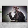 Placa Poster Cantor Slipknot Corey Taylor Rock Punk A4 - 1