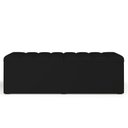 Ver imagem 3 de Calçadeira Recamier Baú para Cama de Casal Dália 140x50 Cm W01 Suede Preto - Lyam Decor