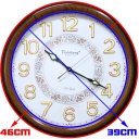 Ver imagem 4 de Relógio de Parede Tiansheng Decorativo Branco Rustico 46cm