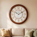 Ver imagem 2 de Relógio de Parede Tiansheng Decorativo Branco Rustico 46cm