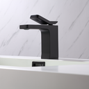 Ver imagem 3 de Torneira Monocomando Preta Bica Baixa Luxo Banheiro Lavabo Pia Cuba Inovartte In58