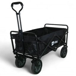 Carrinho Dobravel Wagon de Aço Suporta 80kg Nautika Preto - 5