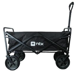 Carrinho Dobravel Wagon de Aço Suporta 80kg Nautika Preto - 7