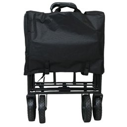 Carrinho Dobravel Wagon de Aço Suporta 80kg Nautika Preto - 4