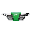 Ver imagem 1 de Jogo Chave Combinada Speedy Catraca 8 À 19mm 6 Peças Sata St09033g St09033g