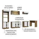 Ver imagem 5 de Armário de Cozinha Completa 315cm Rustic/Branco Glamy Madesa 01