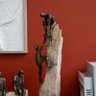 Escultura Decorativa Homens Escalando Pedra em Resina Bronze 58cm Ss0339 Btc - 3