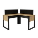 Ver imagem 4 de Estação de Trabalho para 4 Lugares com Divisória