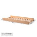 Ver imagem 2 de Cama Auxiliar Crescer Casatema MadeiraOriginals Marrom/Carvalho
