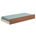Ver imagem 6 de Bicama Solteiro Cama Auxiliar 100% Mdp Chiara Off White/carvalho - Phoenix
