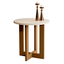 Ver imagem 1 de Mesa Lateral Jb 8002 Apoio Redonda Mesinha de Canto Decorativa Porta Objetos Quadros Várias Cores