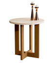 Ver imagem 1 de Mesa Lateral Jb 8002 Apoio Redonda Mesinha de Canto Decorativa Porta Objetos Quadros Várias Cores