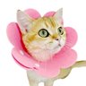 Colar Ellizabetano Cirurgia Gato Pet Caes Cone Ajustavel Dobravel Confortavel Anti Lambida Recuperaç - 11