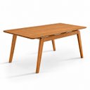 Ver mais imagens de Mesa de Jantar Neo 120x80cm Tampo MDF Base Madeira Maciça:Naturalle