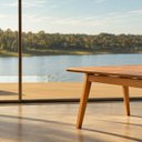 Ver imagem 7 de Mesa de Jantar Neo 120x80cm Tampo MDF Base Madeira Maciça:Naturalle