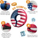 Ver imagem 3 de Bencmate Coleira Inflável Protetora para Pets Bandeira (p)