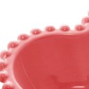 Ver imagem 7 de Conjunto 2 Bowls Coração Beads Vermelho Bon Gourmet Porcelana 19x15x6cm Elegantes para Mesa e Sobrem