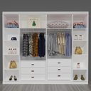 Ver imagem 2 de Guarda-roupa Casal 6 Portas e 6 Gavetas Rivoli Bom Pastor