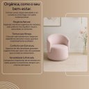 Ver imagem 6 de Poltrona Orgânica Bouclé Cinza Escuro para Sala Quarto Recepção Confortável Elegante Divani